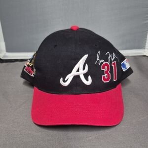 1990's Adjustable Atlanta Braves #31 Greg Maddux Baseball Hat